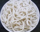 Hình bước làm 1 của món Bánh canh tôm