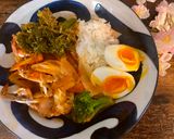 A picture of step 4 of Thai Sour Vegetables Curry 🍛.