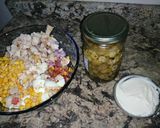 A picture of step 1 of Salad 2.