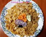A picture of step 4 of Punjabi three lentil rice 🍚.