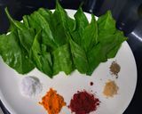 पालक भजी (palak bhaji recipe in marathi) रेसिपी स्टेप 1 फोटो 