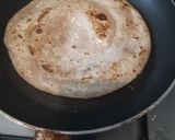 A picture of step 6 of Paratha bouquet.