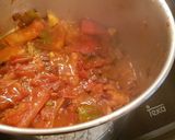 Foto del paso 6 de la receta Arroz caldoso con Pescado, Pulpitos y Calamar
