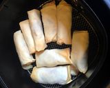 A picture of step 10 of Oil Free/Mess Free - Easy Crispy Egg Roll (Air Fryer, Microwave).