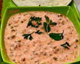 A picture of step 4 of Sprouts raita.