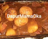 Foto langkah ke 7 dari resep Rice Bowl_Semur Daging Telur Kentang Dalam Mangkok🥣🥣.