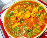 A picture of step 4 of Egg Omelette Curry.