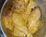 A picture of step 1 of Chicken curry.