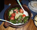 Foto del paso 4 de la receta: Ensalada de Lechuga y Hojas tiernas de Remolacha