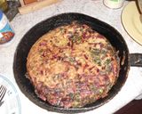 Foto del paso 13 de la receta: Tortilla de Tallos y Hojas de Betarraga (Remolacha)