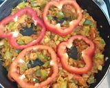 A picture of step 4 of Shakshuka.