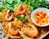 Hình bước làm 3 của món Bánh tôm khoai lang