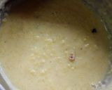 A picture of step 2 of Punjabi kesari kheer (yellow rice pudding).