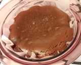 A picture of step 5 of Chocolate Gateau Cake (without flour).