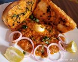 A picture of step 6 of Masala Pav Bhaji.