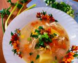 Foto langkah ke 6 dari resep Sup Jagung Ayam.