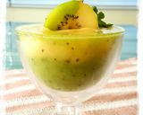 รูปขั้นตอนการทำที่ 5 ของ Double kiwi smoothie