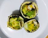 Foto langkah ke 7 dari resep Sushi telur avocado (tanpa nasi).