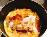 A picture of step 6 of Delicious Restaurant-Style Katsu Donburi.