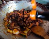 Gambar langkah 3 resipi Sate Ayam Masak Kicap.