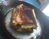 Foto del paso 4 de la receta: 🤗🥪🇲🇽☺️☺️Sandwich envuelto de huevo C/jamón y queso🇲🇽🥪🥪
