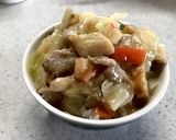 A picture of step 6 of Ajinomarutai Nagasaki Sara Udon.