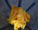 A picture of step 1 of 3 ingredients Mango Shake.