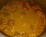 A picture of step 4 of Khattii curry.