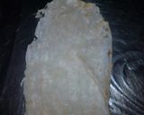 A picture of step 1 of Wrapping of spring roll.