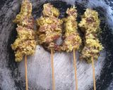 Foto langkah ke 7 dari resep SATE KLOPO(sate kelapa).