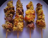 Foto langkah ke 8 dari resep SATE KLOPO(sate kelapa).