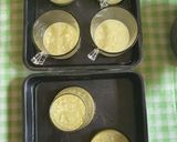 Foto langkah ke 4 dari resep Puding Srikaya Matcha Kelapa Muda Tape Ketan Hitam.
