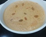 A picture of step 6 of Caramel Kheer.