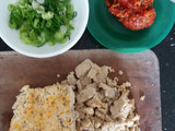 French Toast Sambal Oncom