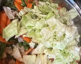 A picture of step 2 of Ginisang Togue.