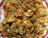 A picture of step 2 of Ragada samosa.