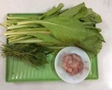 Hình bước làm 1 của món Canh cải xanh cá thát lát