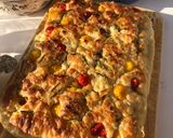 Une image de l'étape 6 de Focaccia tomates et romarin.