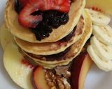 Foto del paso 4 de la receta: Panqueques americanos de manzana