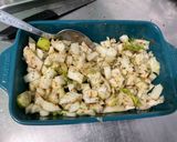 A picture of step 5 of Monkfish Tail with Fennel, Skyr, Lemon, and Mediterranean Spices.