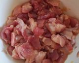 Hình bước làm 1 của món Măng xào thịt heo