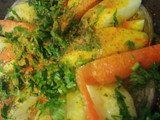 طاجين مغربي بالخضار