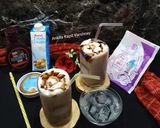 A picture of step 2 of Milk (Chocolate Milkshake).