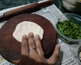 A picture of step 16 of Amritsari aloo kulcha.