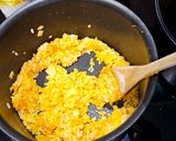 Une image de l'étape 4 de Risotto Curry & Épinards !!.