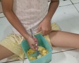 Foto langkah ke 1 dari resep Bolu pisang kukus lembut(versihemat).