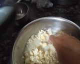 A picture of step 2 of Shakkar pare.