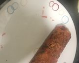 A picture of step 6 of Veggie Besan Roll.