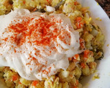 Foto del paso 10 de la receta: Ensaladilla sobre barcas de pan de gambas
