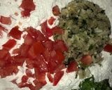 A picture of step 2 of Rice ka doda.